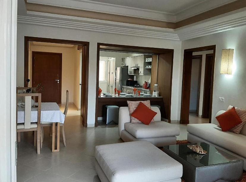 Paradis Plage Pieds Dans L'Eau - Superbe Appartement & Jaccuzi Agadir Buitenkant foto